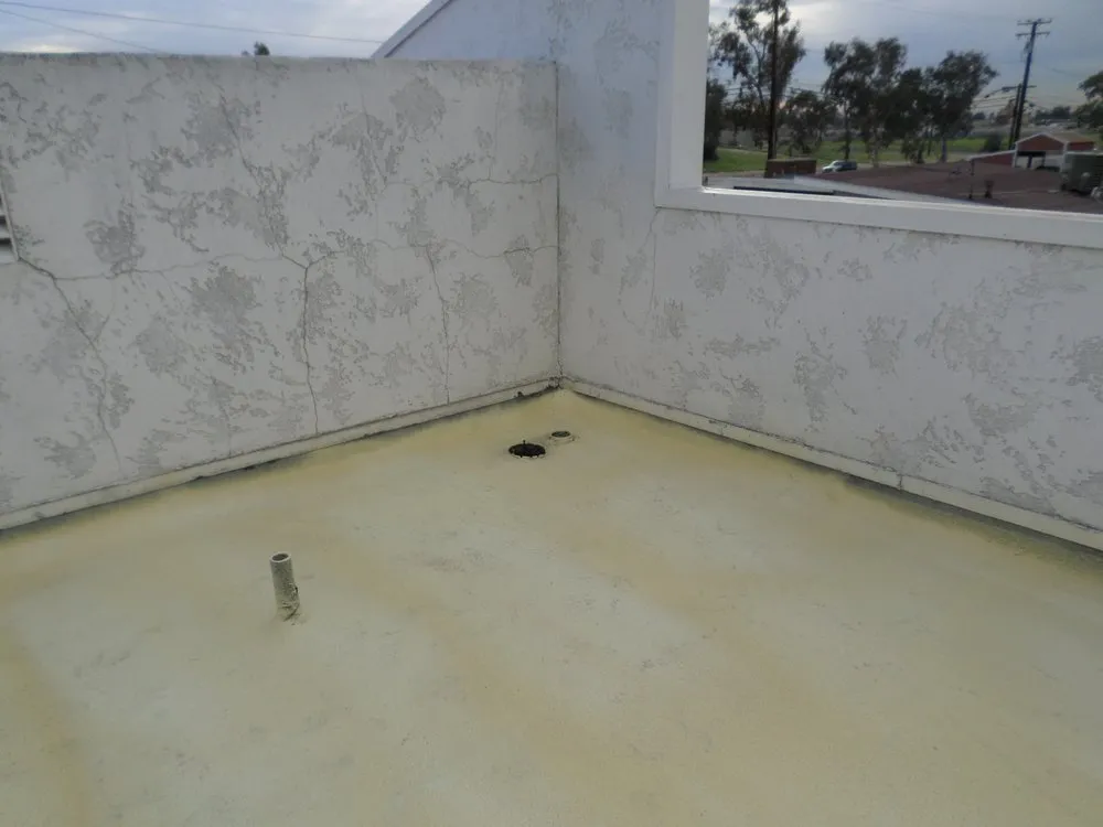 Local storm damage roof repair in San Bernrdno, CA by FM Foam & Coatings