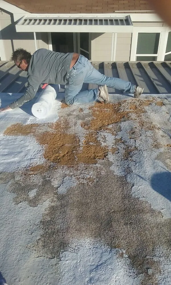 Trusted flat roof repair in San Bernrdno, CA - FM Foam & Coatings