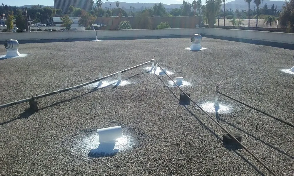 Professional shingle roofing service in San Bernrdno, CA by FM Foam & Coatings