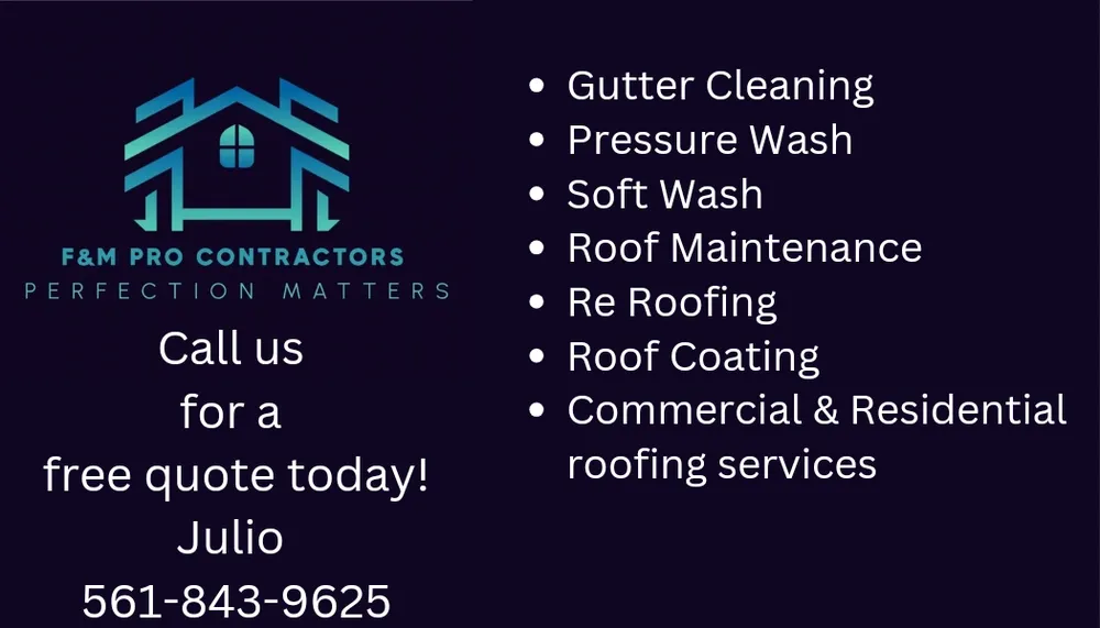 Slide of F&M Pro Contractors