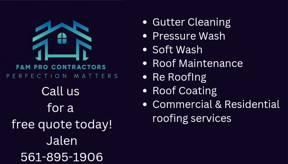 Slide of F&M Pro Contractors