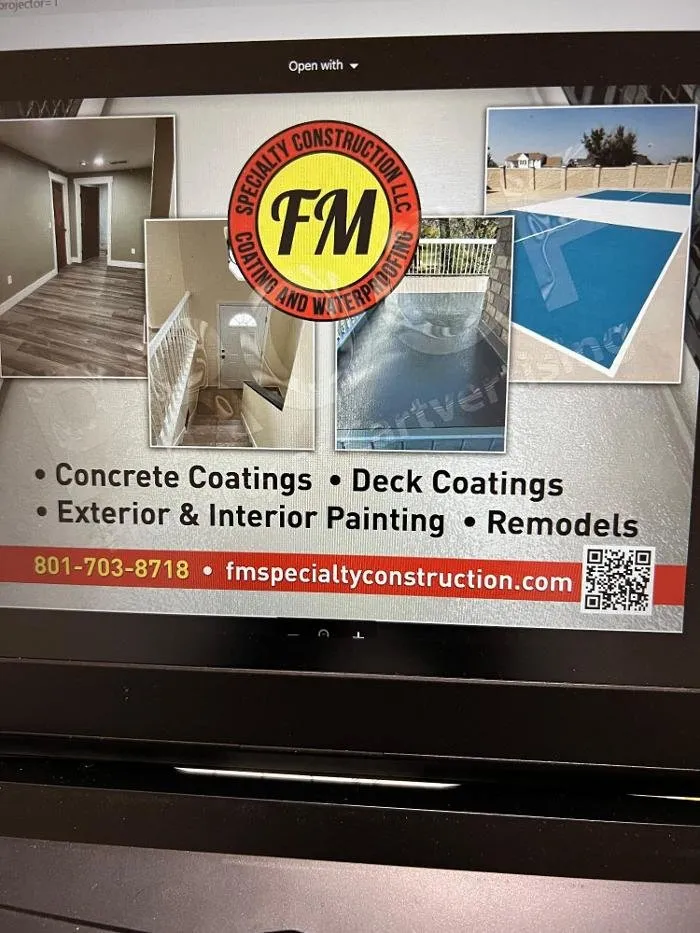 Slide of FM Specialty Construction