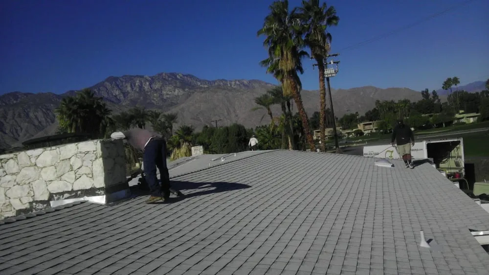 Slide of Foam Bond-A Quality Roofing