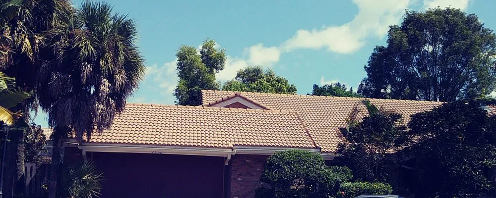 Slide of FoamBrite Roof Cleaning