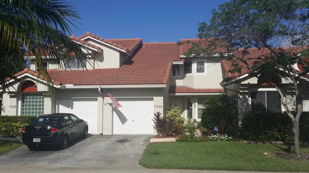 Slide of FoamBrite Roof Cleaning