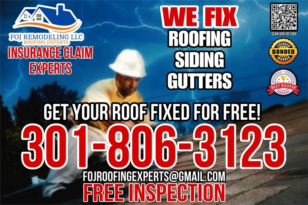 Slide of FOJ Roofing Experts