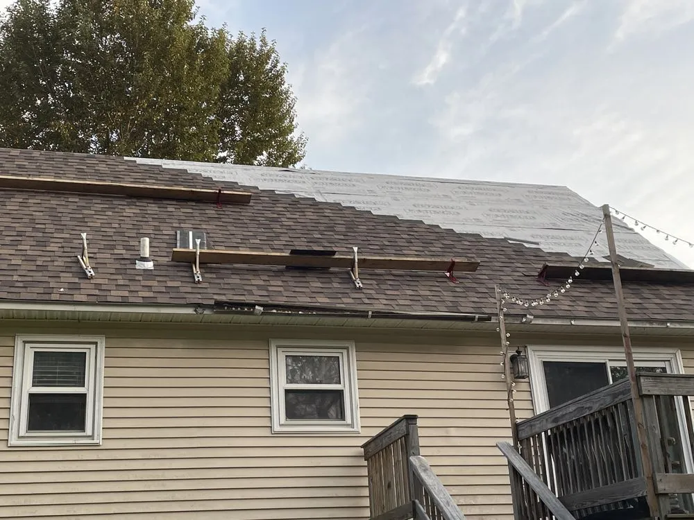 Slide of Foley contracting