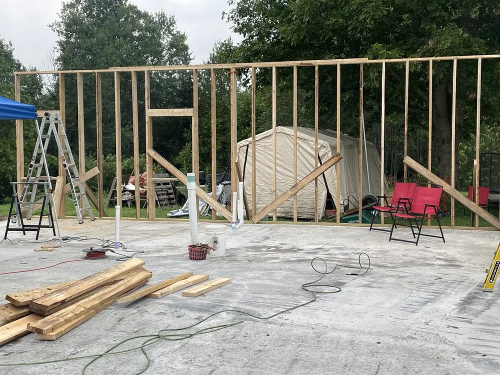 Slide of Foley contracting