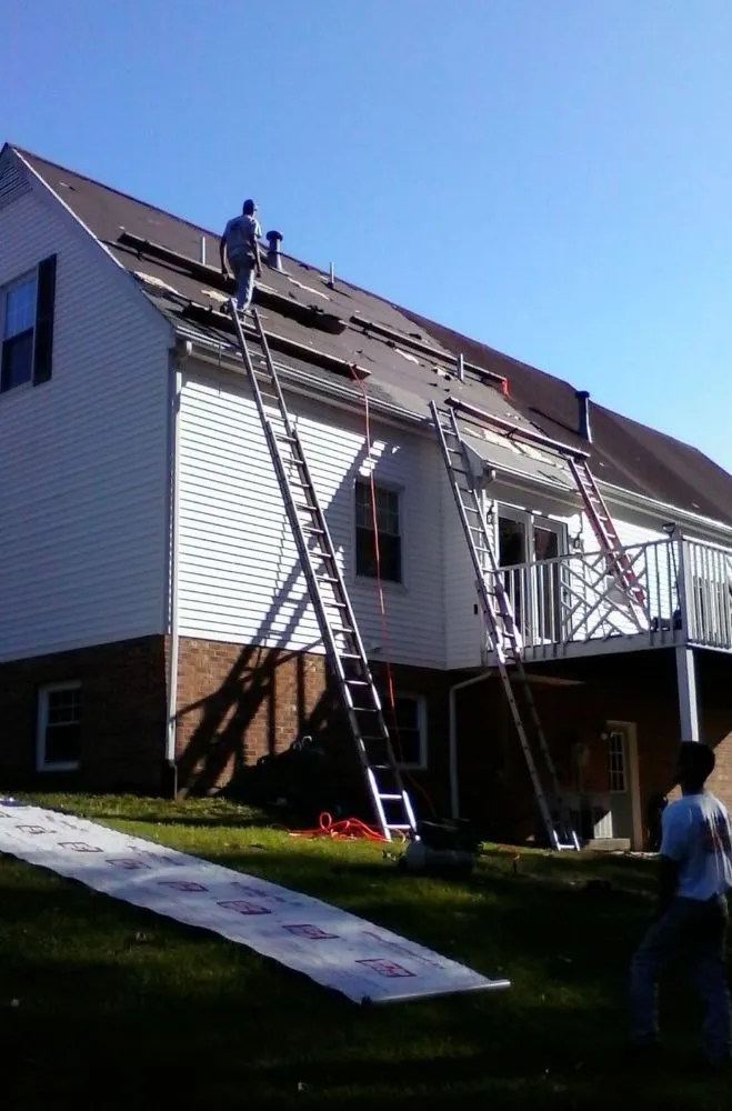Slide of Fonzie's Roofing