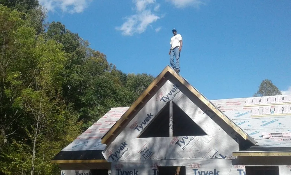 Slide of Fonzie's Roofing