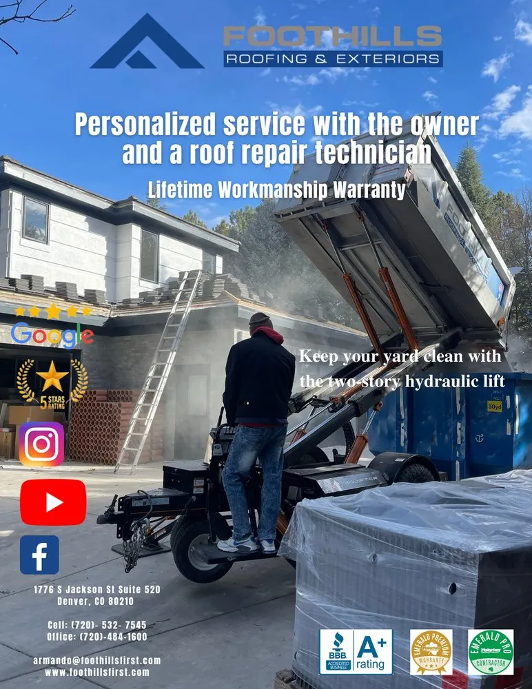 Slide of Foothills Roofing and Exteriors