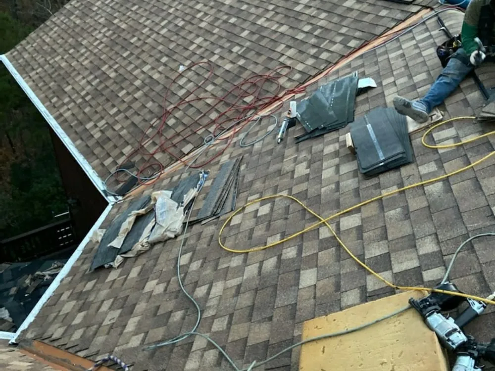 Slide of Force Field Roofing