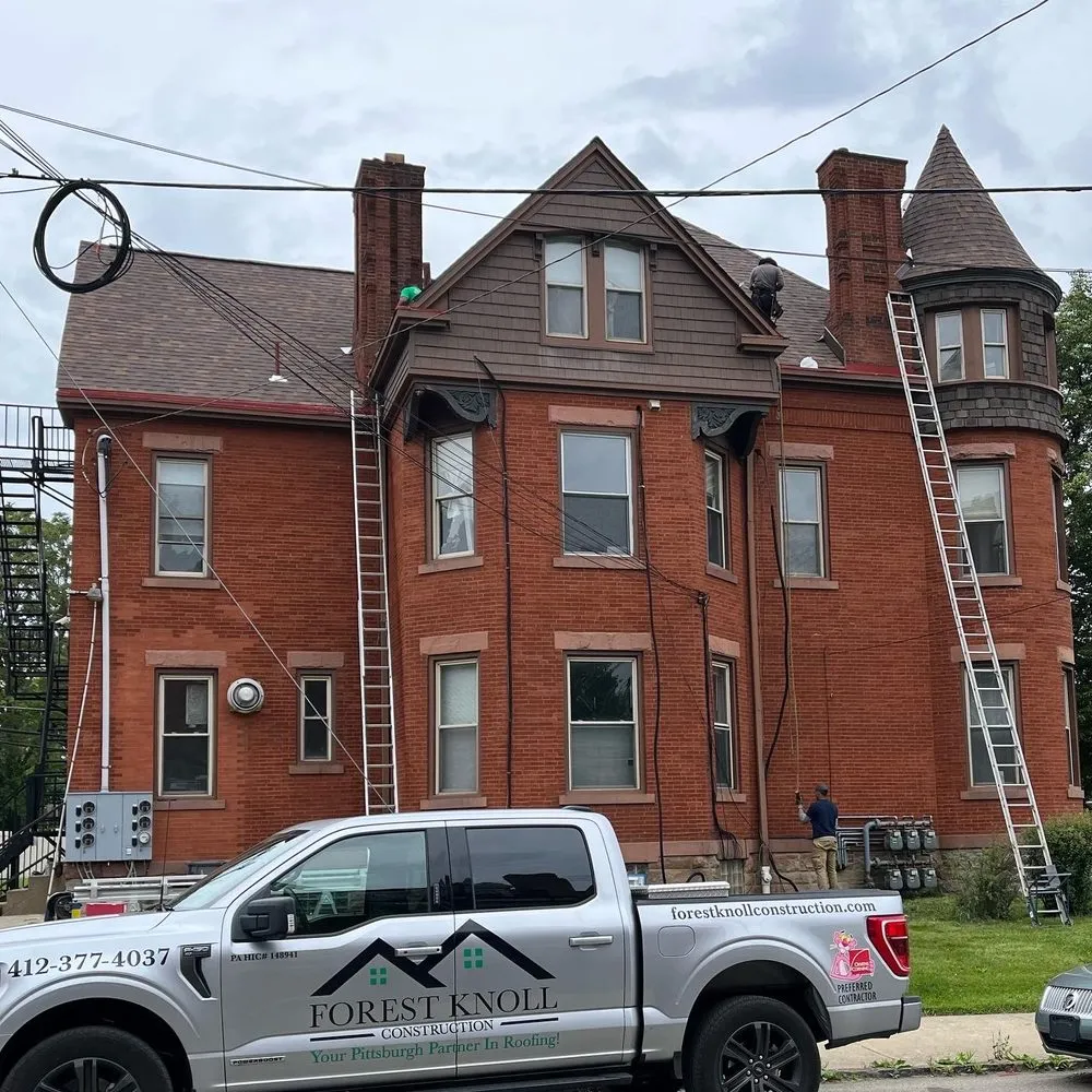 Slide of Forest Knoll Construction