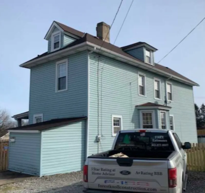 Slide of Forest Knoll Construction