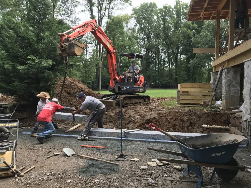 Slide of Forest Landscape & Construction