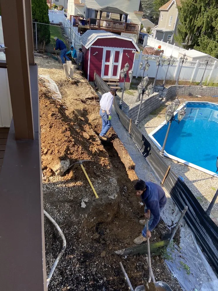 Slide of Forest Landscape & Construction