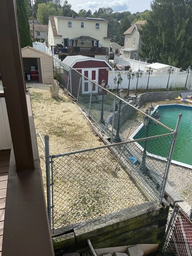 Slide of Forest Landscape & Construction