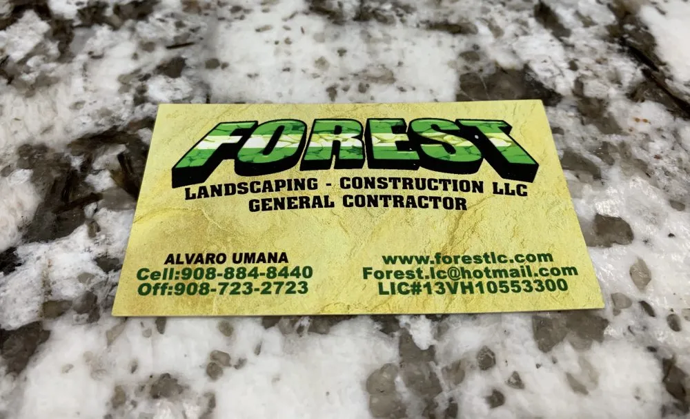 Slide of Forest Landscape & Construction