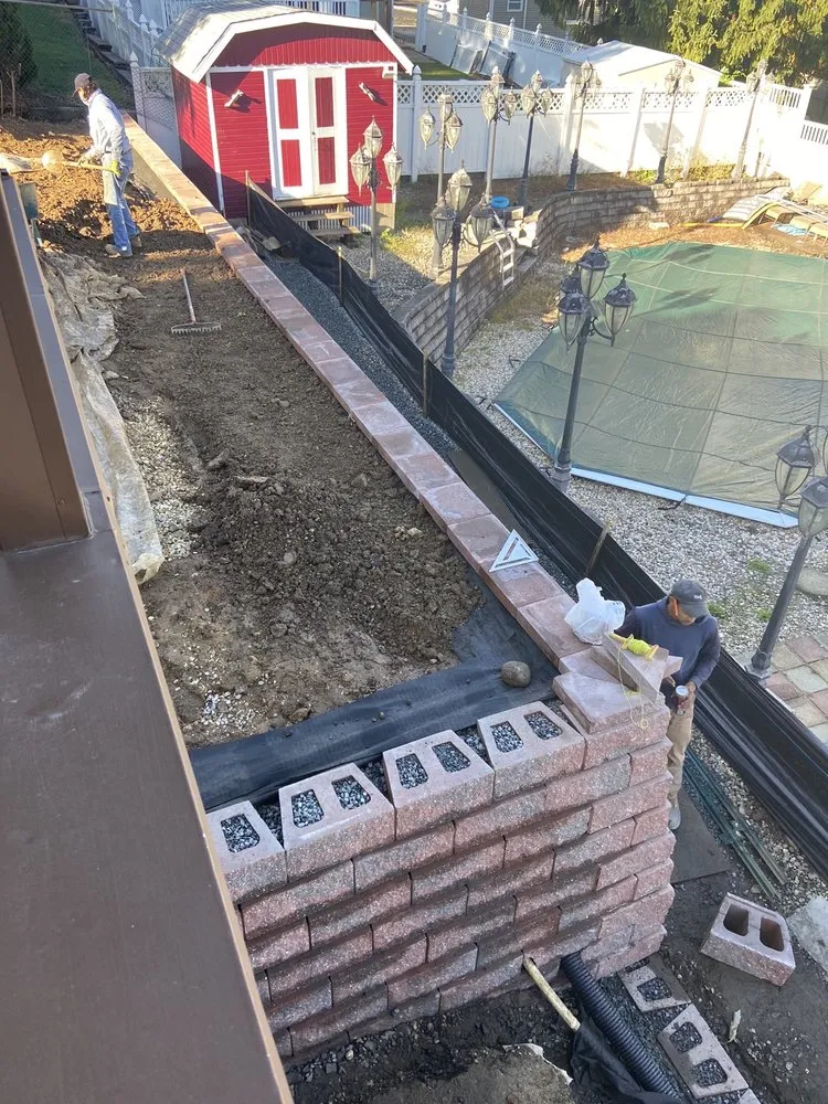 Slide of Forest Landscape & Construction