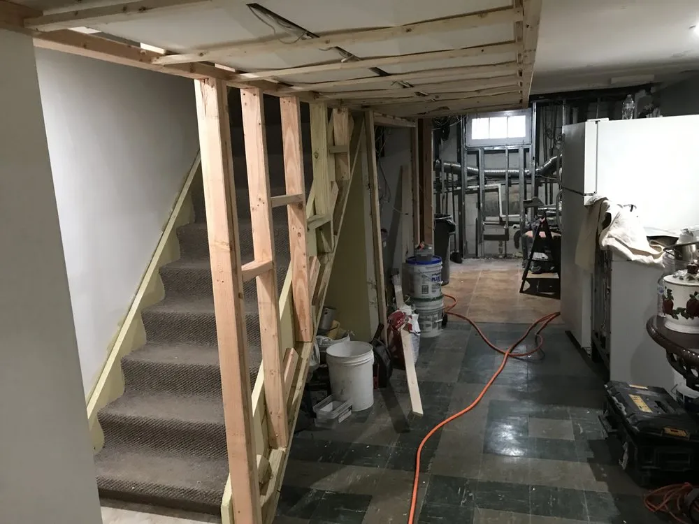 Slide of Forest Landscape & Construction