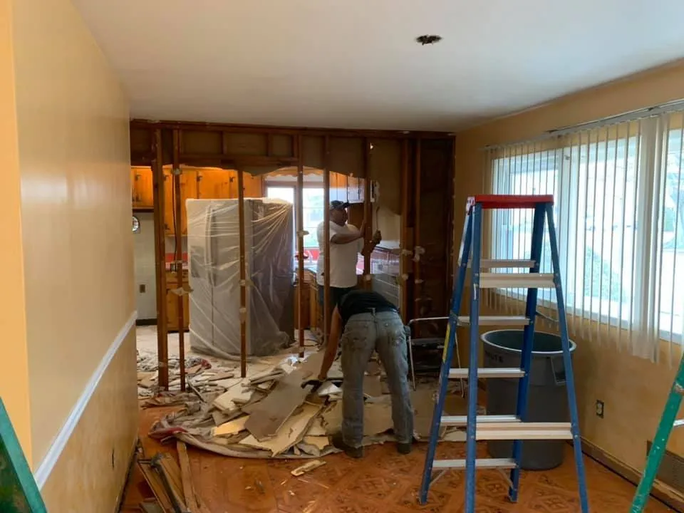 Slide of Forest Landscape & Construction