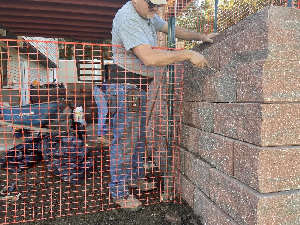 Slide of Forest Landscape & Construction