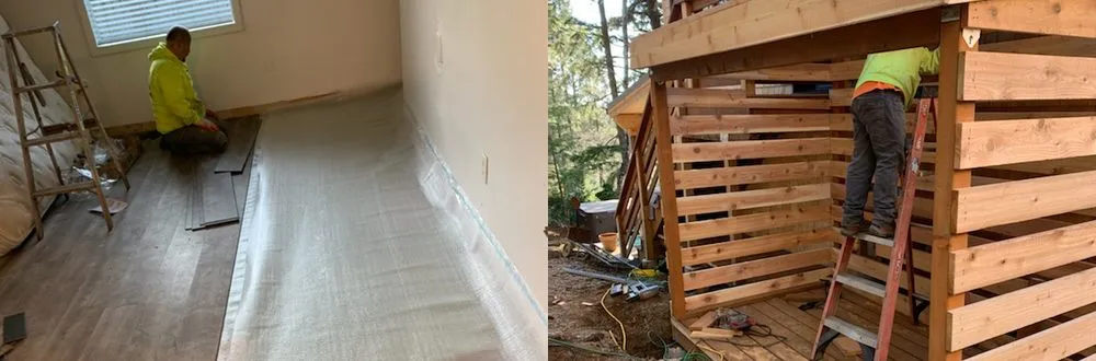 Slide of Forest Wood Construction