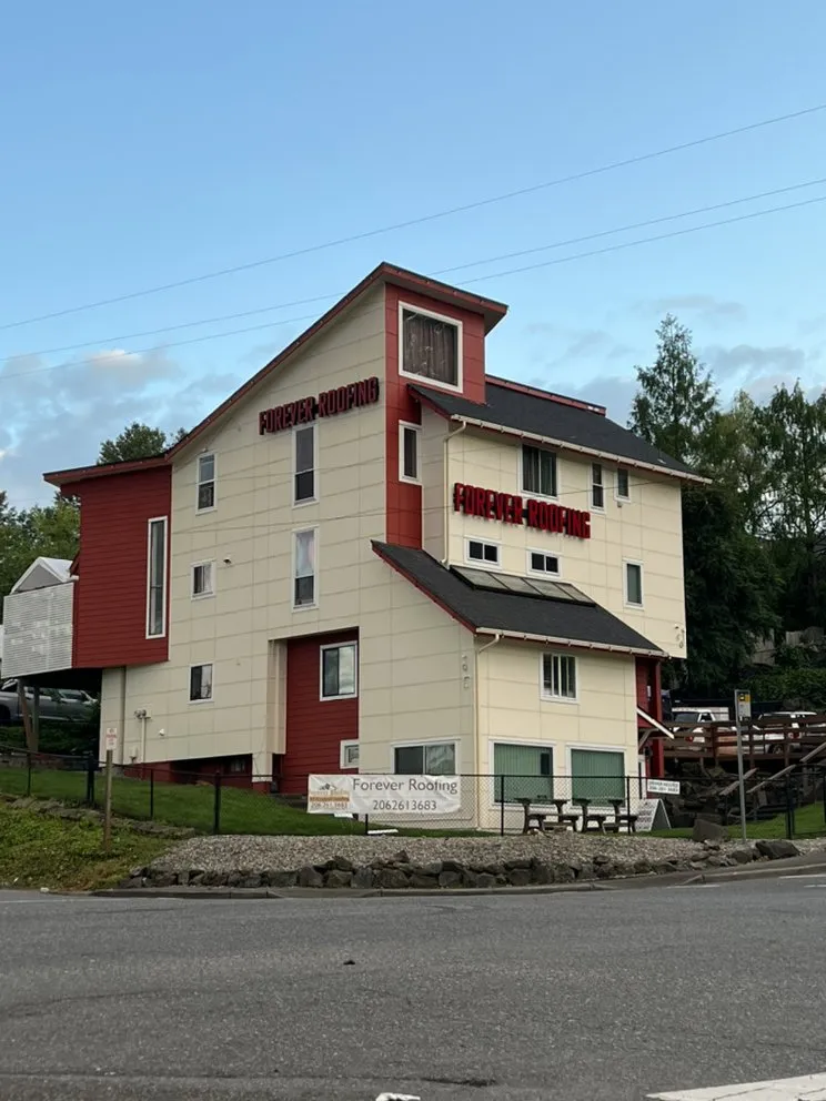 Slide of Forever Roofing