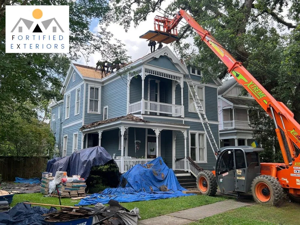 Slide of Fortified Exteriors