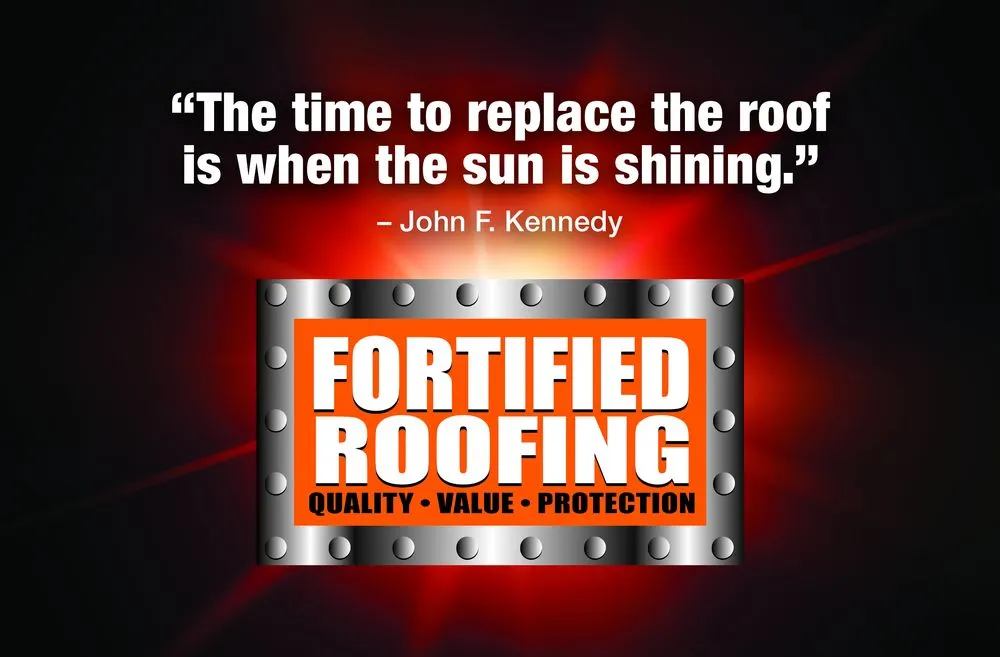 Slide of Fortified Roofing