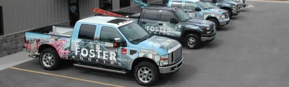 Slide of Foster Roofing