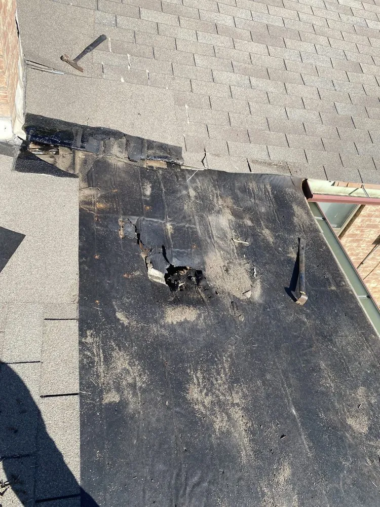 Slide of Foster roofing