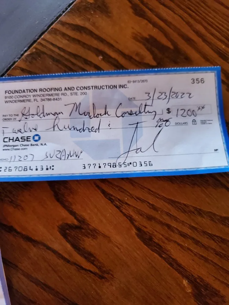 Slide of Foundation Roofing and Construction