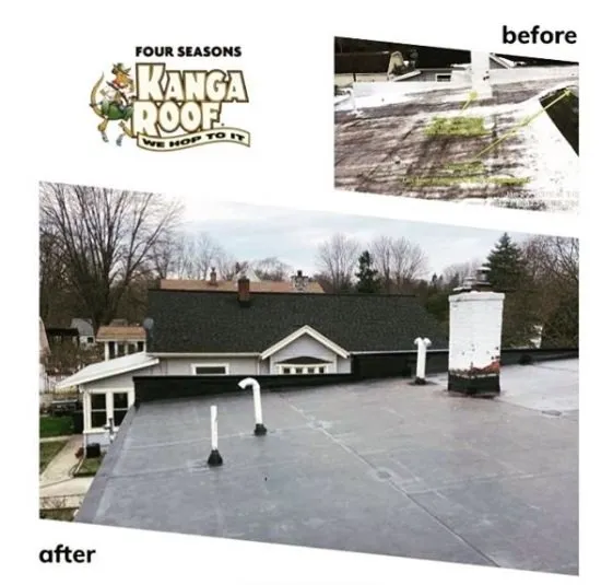 Slide of Four Seasons Kanga Roof