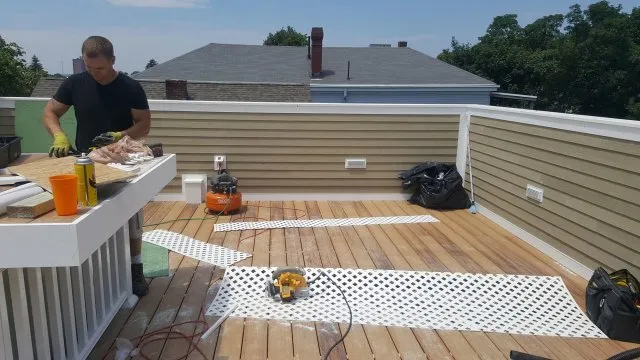 Slide of Four Season's Roofing