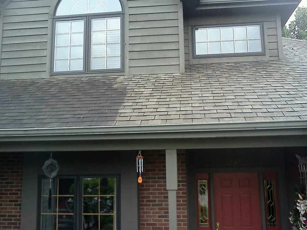 Slide of Four Square Roof Cleaning