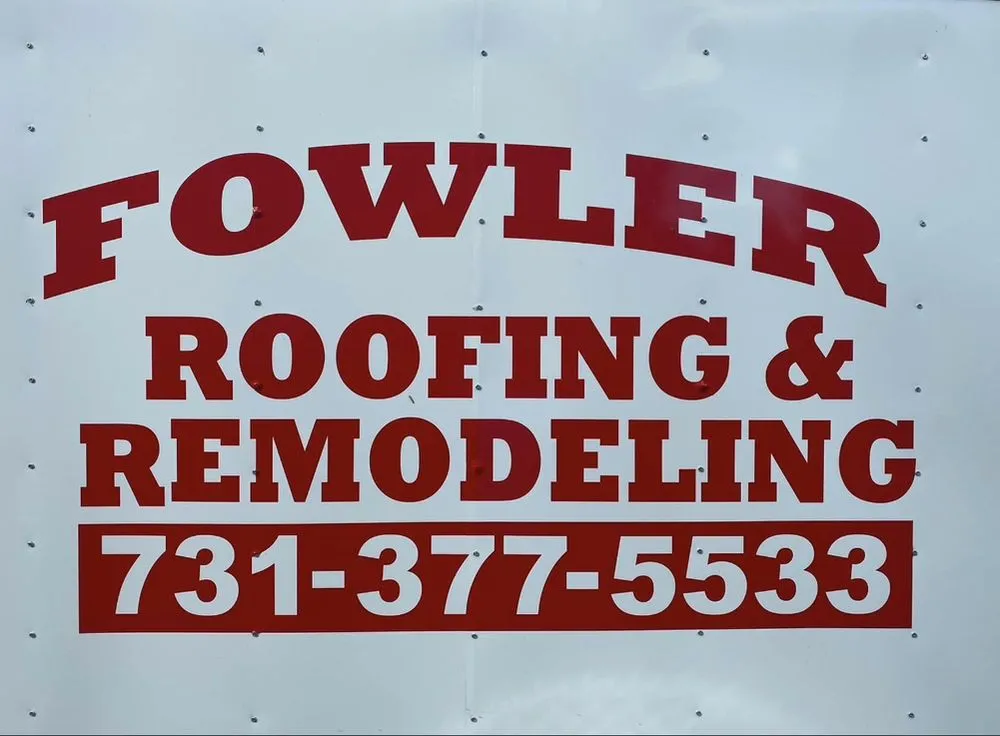 Slide of Fowler Roofing