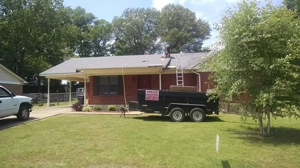 Slide of Fowler Roofing