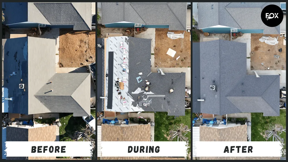 Slide of Fox Roofing Company