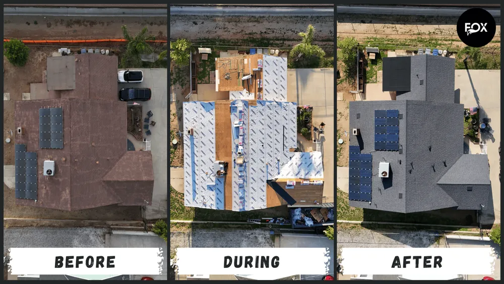 Slide of Fox Roofing Company