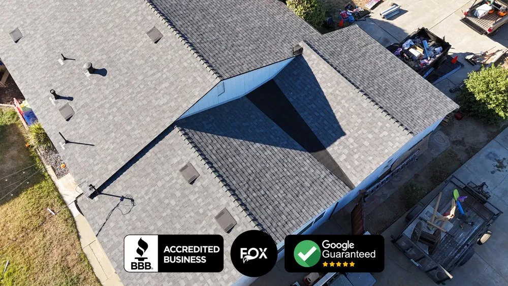 Slide of Fox Roofing Company