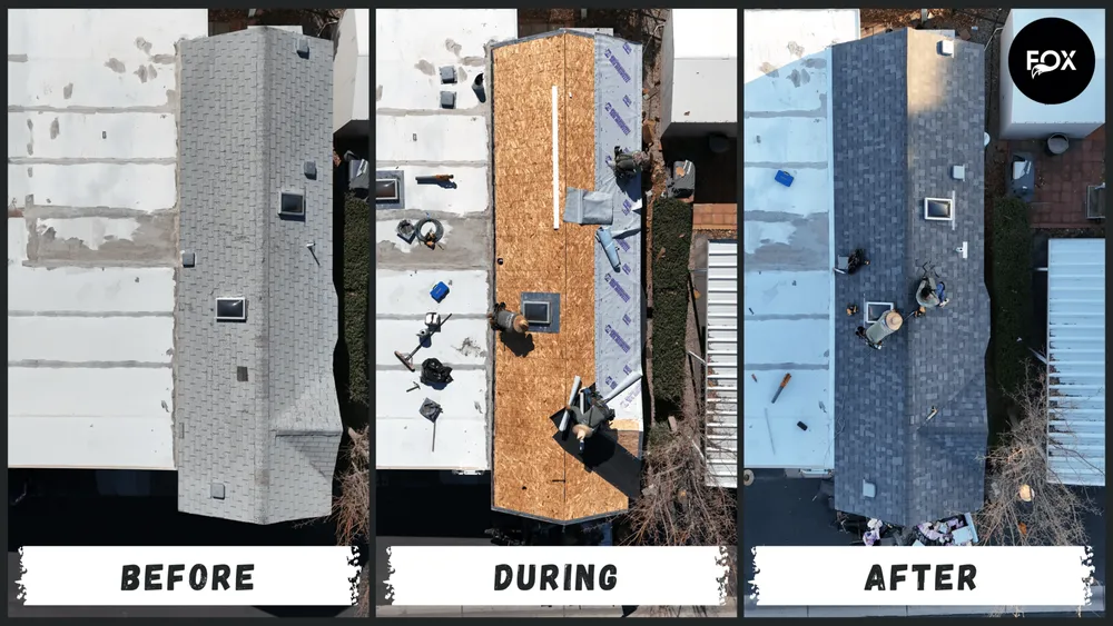 Slide of Fox Roofing Company