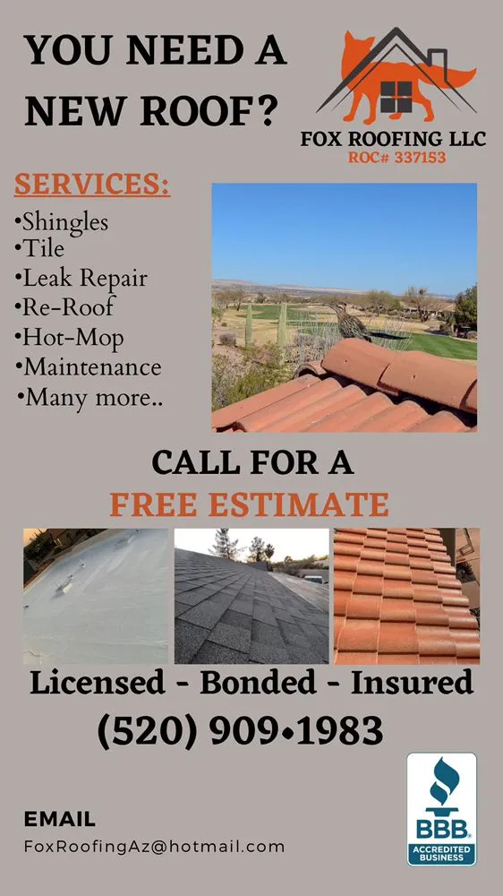 Slide of Fox Roofing