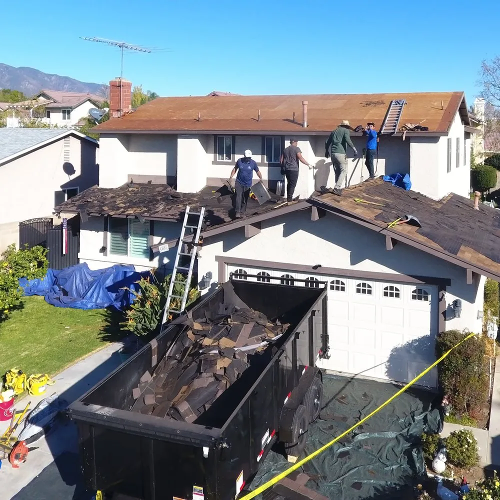 Slide of FR Roofing Services