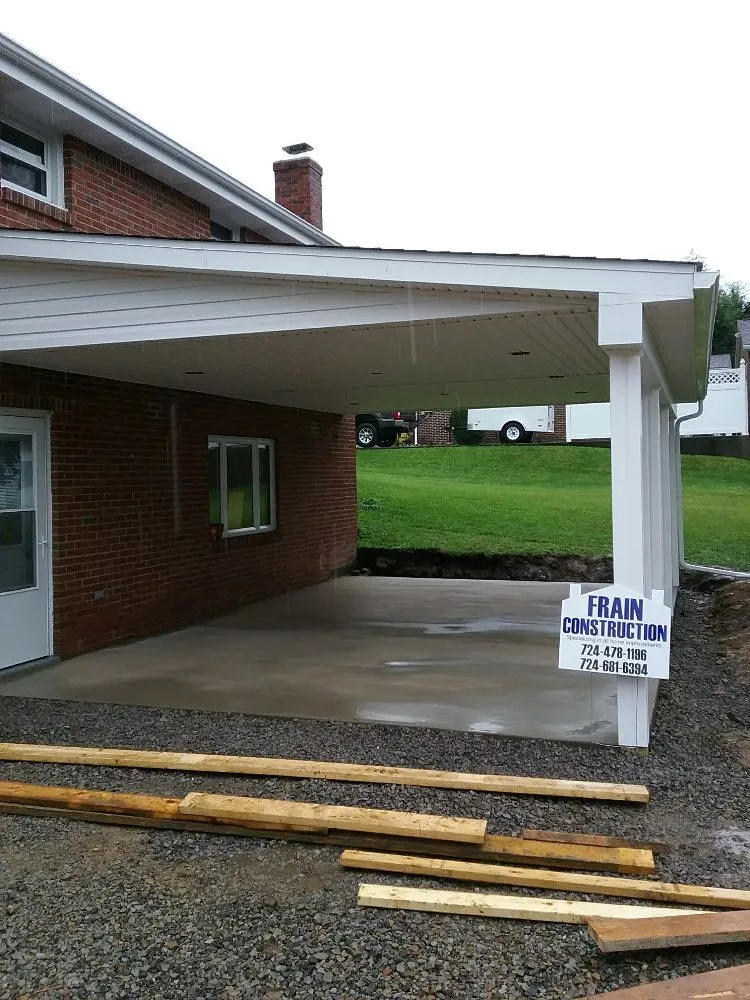 Slide of Frain Construction