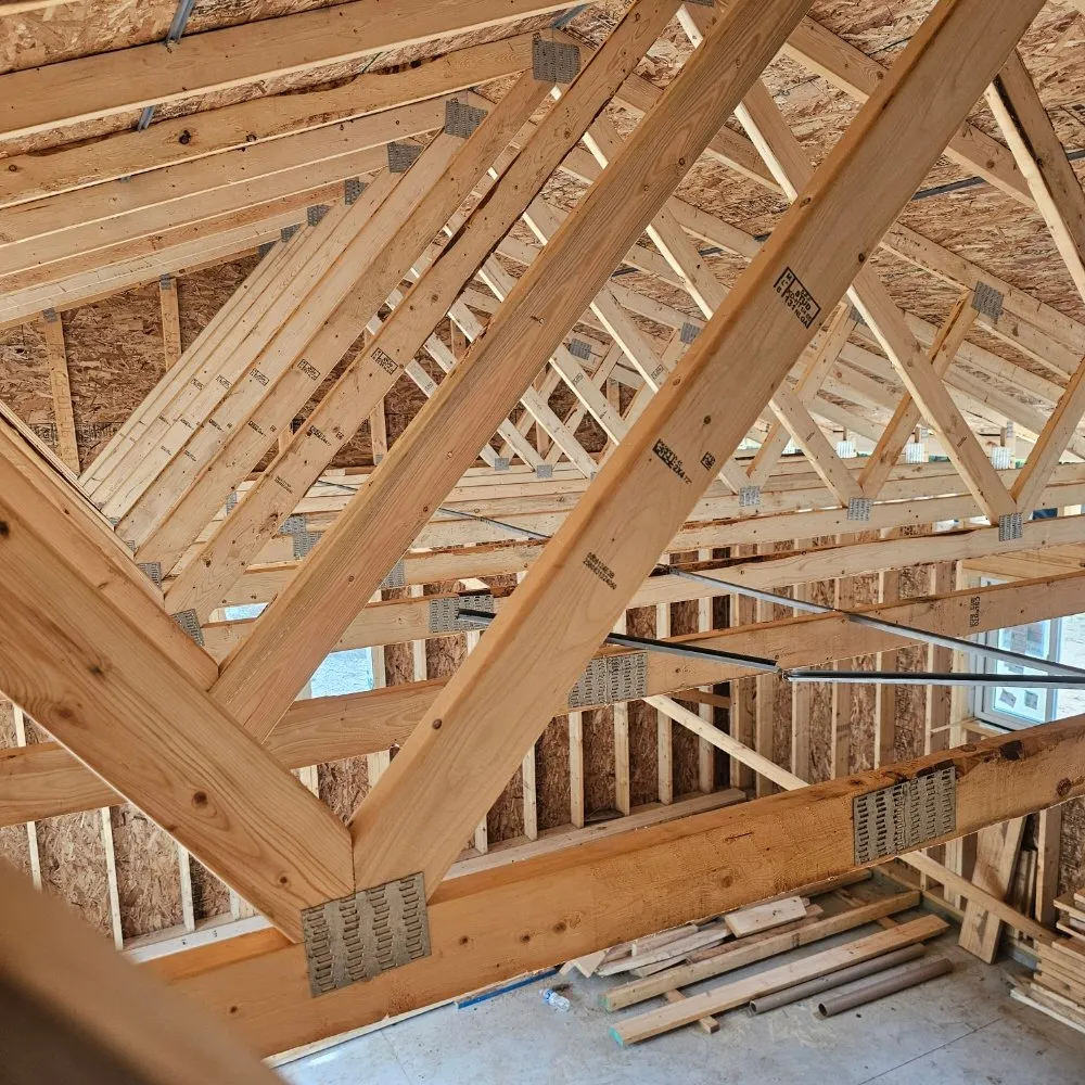 Professional roof installation for residential properties in Au Gres, MI by Frame To Finish Carpentry