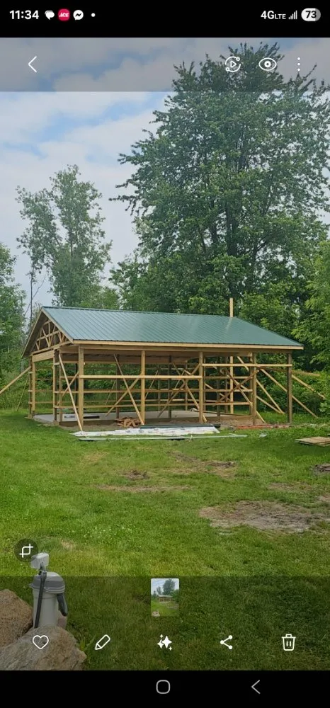 Reliable metal roofing installation in Au Gres, MI - Frame To Finish Carpentry