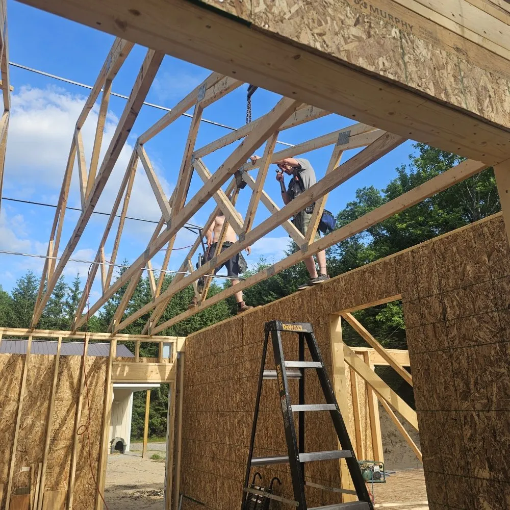 Reliable metal roofing installation in Au Gres, MI by Frame To Finish Carpentry