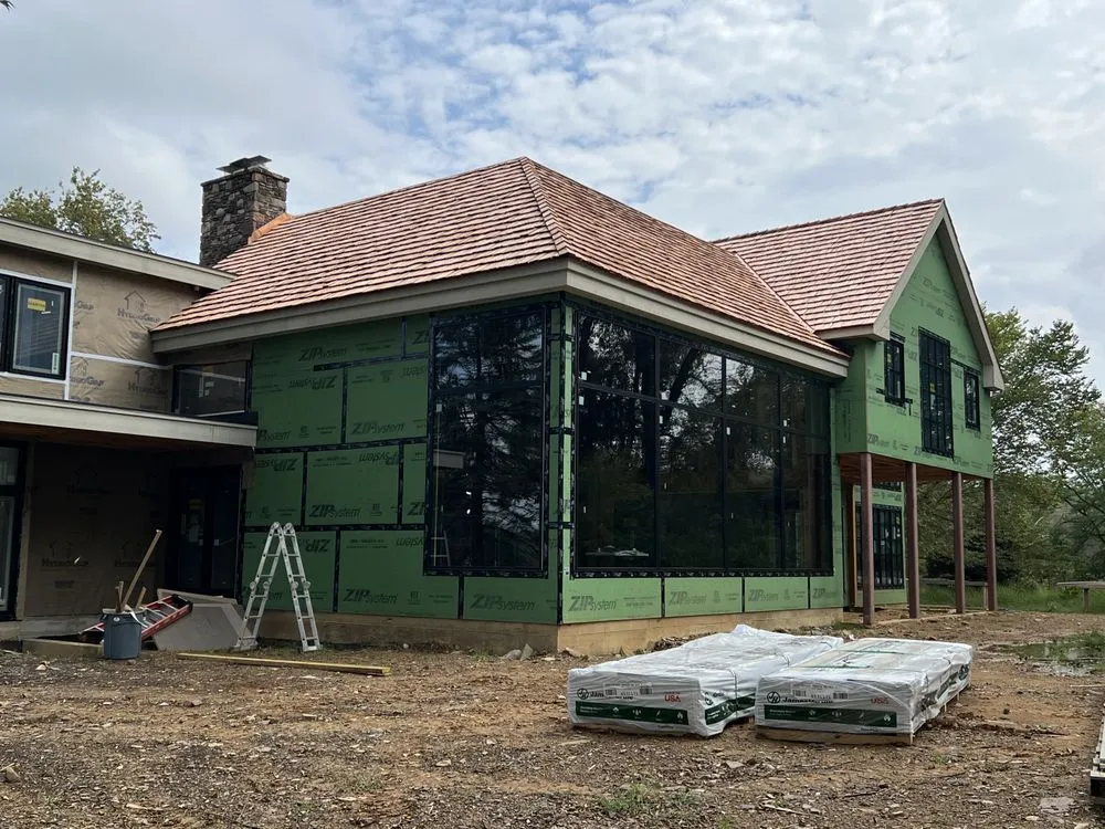 Professional residential roofing service in Pipersville, PA by Franco Roofing