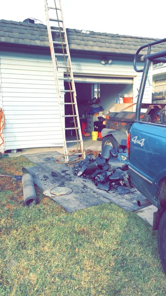 Slide of Francos Roofing